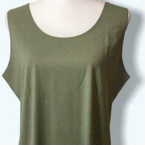 Tank Top Chico’s Microfiber Sleeveless NEW Stretch